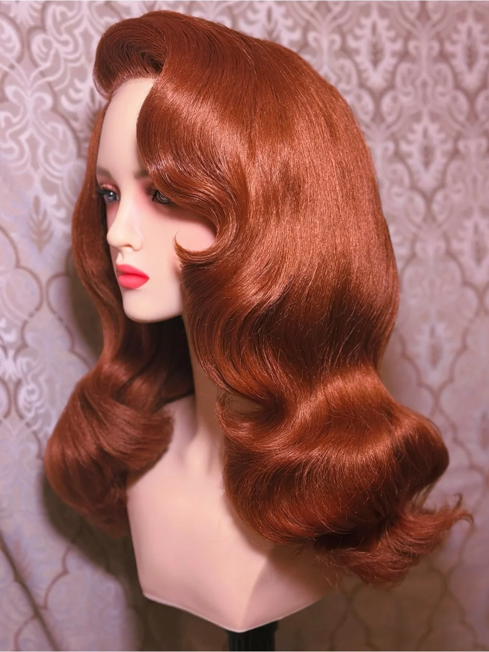 Vixen Auburn Lacefront Wig - Picture 2 of 4